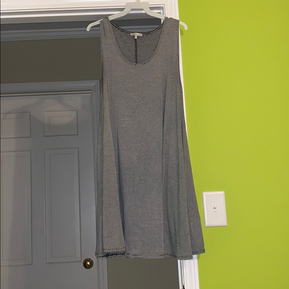 Black & White Striped Dress